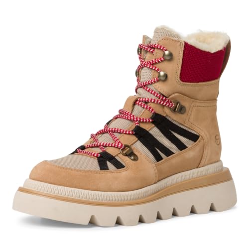 Tamaris Damskie botki 1-1-26232-41, black uni, 38 EU