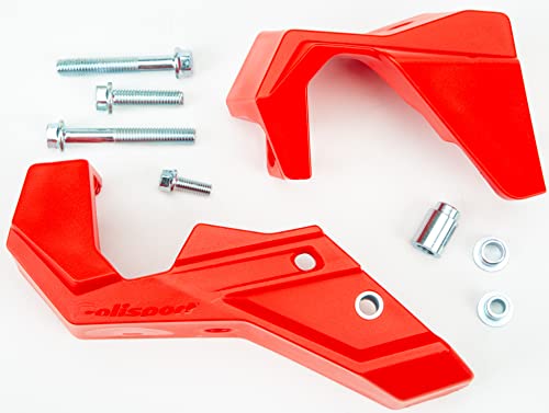 POLISPORT 8156900003 – dolna osłona widelca wykonana z odpornego na uderzenia i ścieranie polipropylenu kompatybilna z motocyklami BETA w kolorze czerwonym