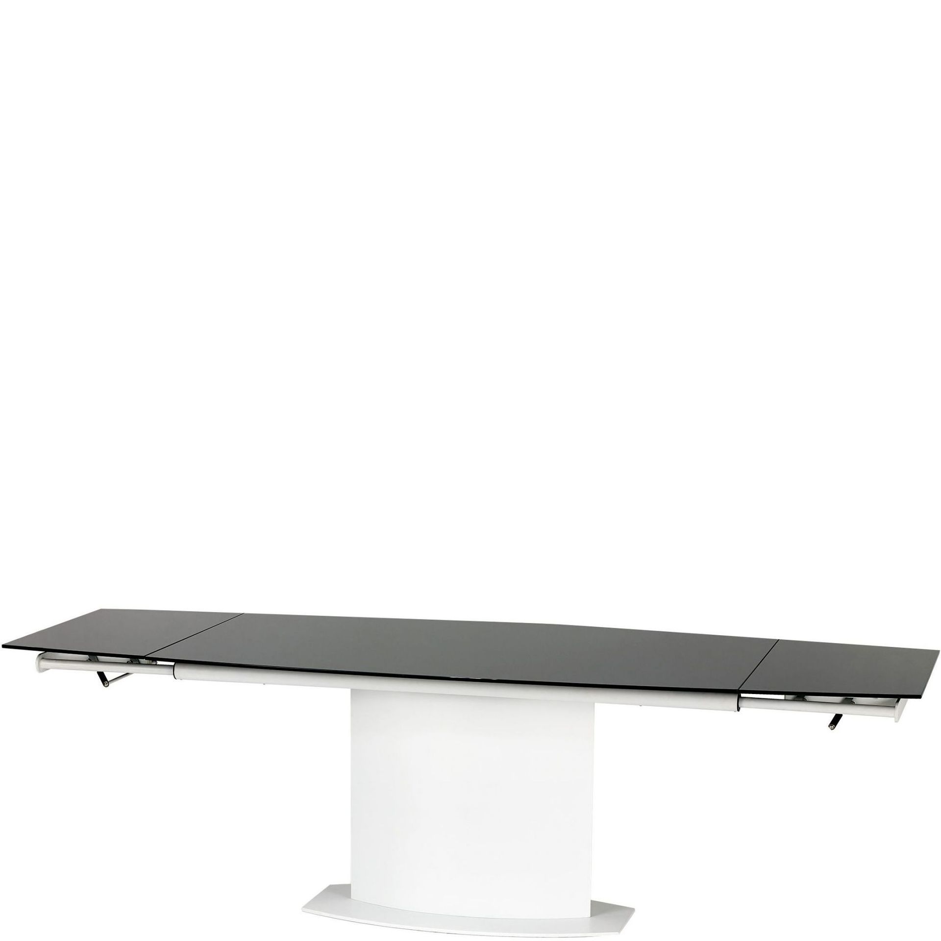 Stół Rozkładany 160-200 x 90 x 76 Anderson Halmar Biały, Czarny