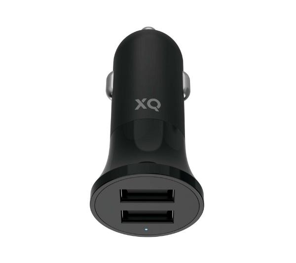 Xqisit 2x USB-A 4,8 A (czarny)