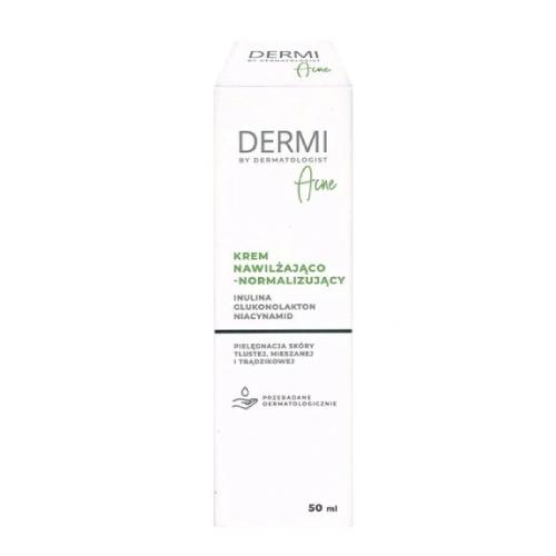 DERMI Acne krem nawilżająco-normalizujący, 50ml - !!! 24h WYSYŁKA !!!