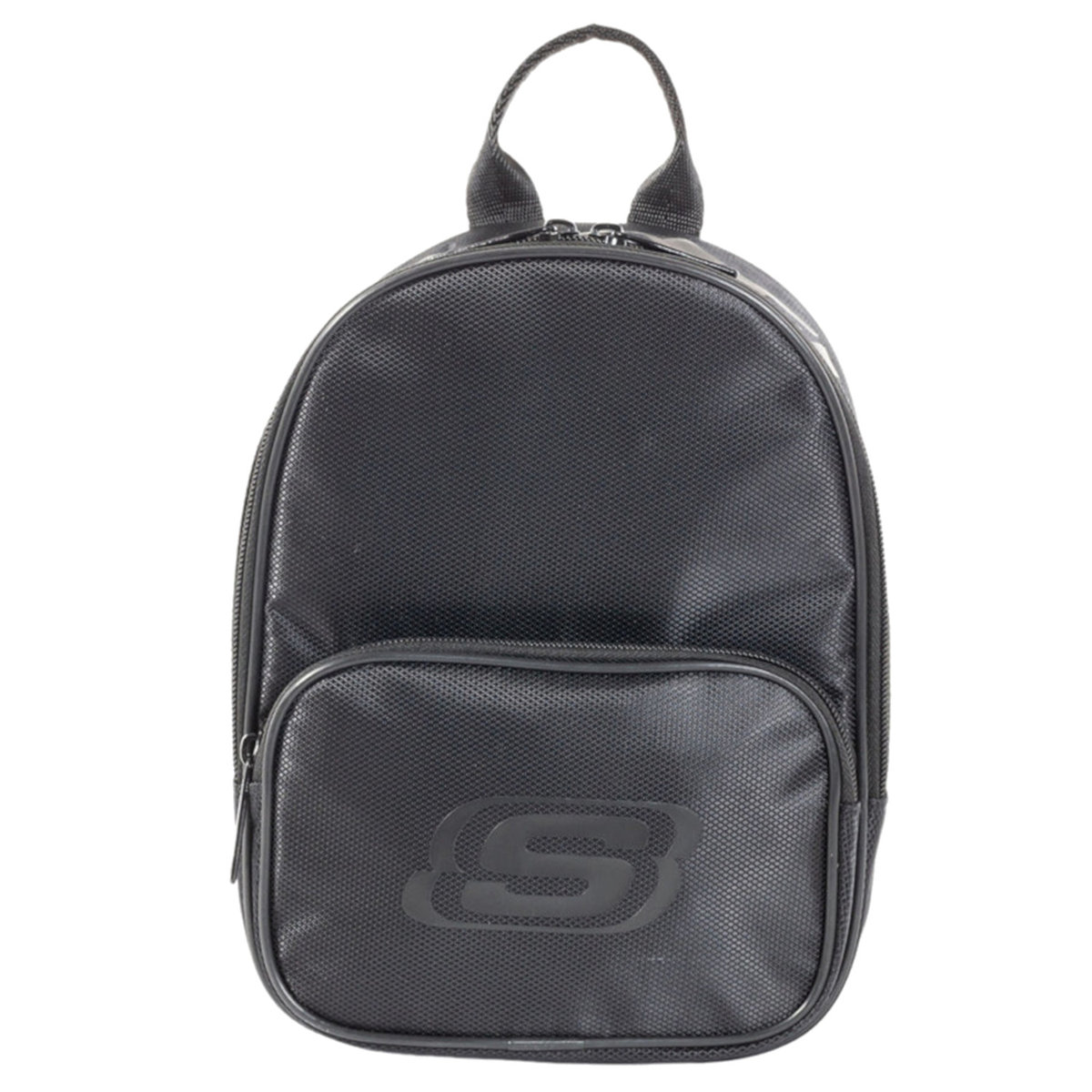 Skechers Mini Logo Backpack SKCH7596-BLK, Czarne Plecak, pojemność: 8 L