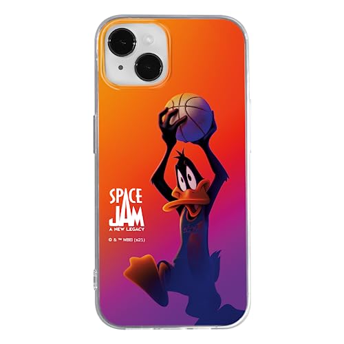 ERT GROUP etui na telefon Iphone 14 PLUS, case oryginalny i oficjalnie licencjonowany przez Looney Tunes, wzór Space Jam 012, optymalnie dopasowane, plecki z TPU