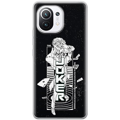 ERT GROUP etui na telefon Xiaomi 11, case oryginalny i oficjalnie licencjonowany przez DC, wzór Joker 025, optymalnie dopasowane, plecki z TPU