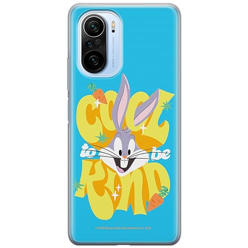 ERT GROUP etui na telefon Xiaomi MI 11i/ REDMI K40/K40 PRO/POCO F3/ F3 PRO, case oryginalny i oficjalnie licencjonowany przez Looney Tunes, wzór Bugs 014, optymalnie dopasowane, plecki z TPU
