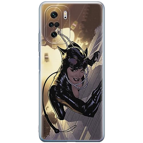 ERT GROUP etui na telefon Xiaomi MI 11i/ REDMI K40/K40 PRO/POCO F3/ F3 PRO, case oryginalny i oficjalnie licencjonowany przez DC, wzór Catwoman 006, optymalnie dopasowane, plecki z TPU
