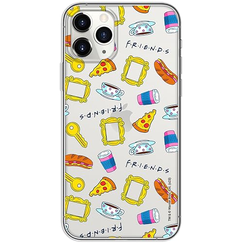 ERT GROUP etui na telefon Iphone 11 PRO, case oryginalny i oficjalnie licencjonowany przez Friends, wzór Friends 026, optymalnie dopasowane, plecki z TPU częściowo przeźroczyste