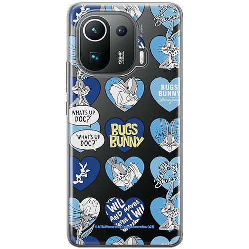 ERT GROUP etui na telefon Xiaomi MI 11i/ REDMI K40/K40 PRO/POCO F3/ F3 PRO, case oryginalny i oficjalnie licencjonowany przez Looney Tunes, wzór Bugs 021, plecki z TPU częściowo przeźroczyste