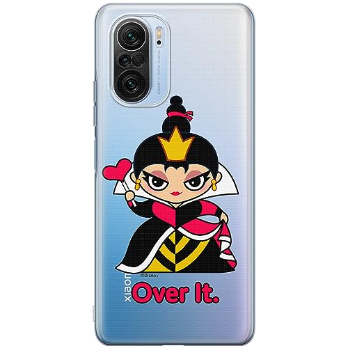 ERT GROUP etui na telefon Xiaomi MI 11i/ REDMI K40/K40 PRO/POCO F3/ F3 PRO, case oryginalny i oficjalnie licencjonowany przez Disney, wzór Queen of Hearts 001, plecki z TPU częściowo przeźroczyste