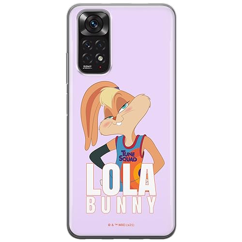 ERT GROUP etui na telefon Xiaomi REDMI NOTE 11 4G/ 11S 4G, case oryginalny i oficjalnie licencjonowany przez Looney Tunes, wzór Space Jam 021, optymalnie dopasowane, plecki z TPU