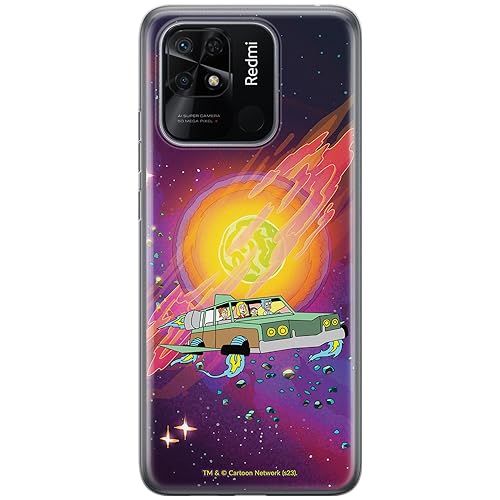 ERT GROUP etui na telefon Xiaomi REDMI 10C, case oryginalny i oficjalnie licencjonowany przez Rick and Morty, wzór Rick & Morty 046, optymalnie dopasowane, plecki z TPU