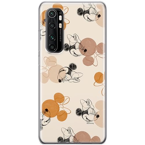 ERT GROUP etui na telefon Xiaomi MI NOTE 10 Lite, case oryginalny i oficjalnie licencjonowany przez Disney, wzór Minnie 075, optymalnie dopasowane, plecki z TPU