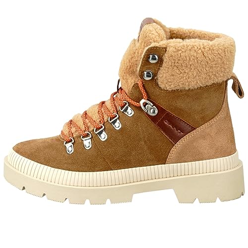 GANT FOOTWEAR Damskie botki Frenzyn, Toffe, 39 EU