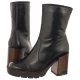 Botki Czarne 55225-51 (WO171-a) Wojas