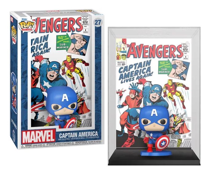 Funko POP!, figurka kolekcjonerska, Comic Cover: Marvel-  Avengers #4(1963)