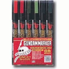 gundam - gundam marker gms-108 zeon set