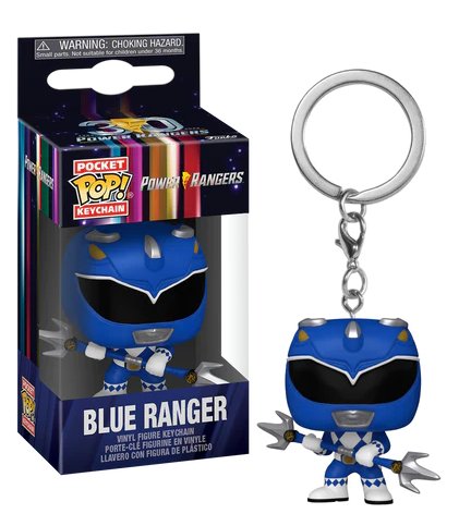 Mighty Morphin Power Ranger 30Th - Pocket Pop Keychains - Blue Ranger