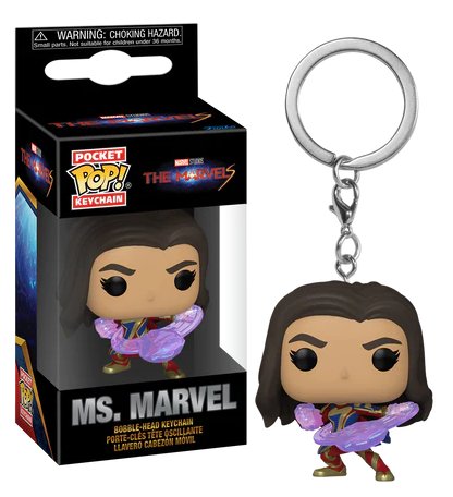 the marvels - pocket pop keychains - miss marvel