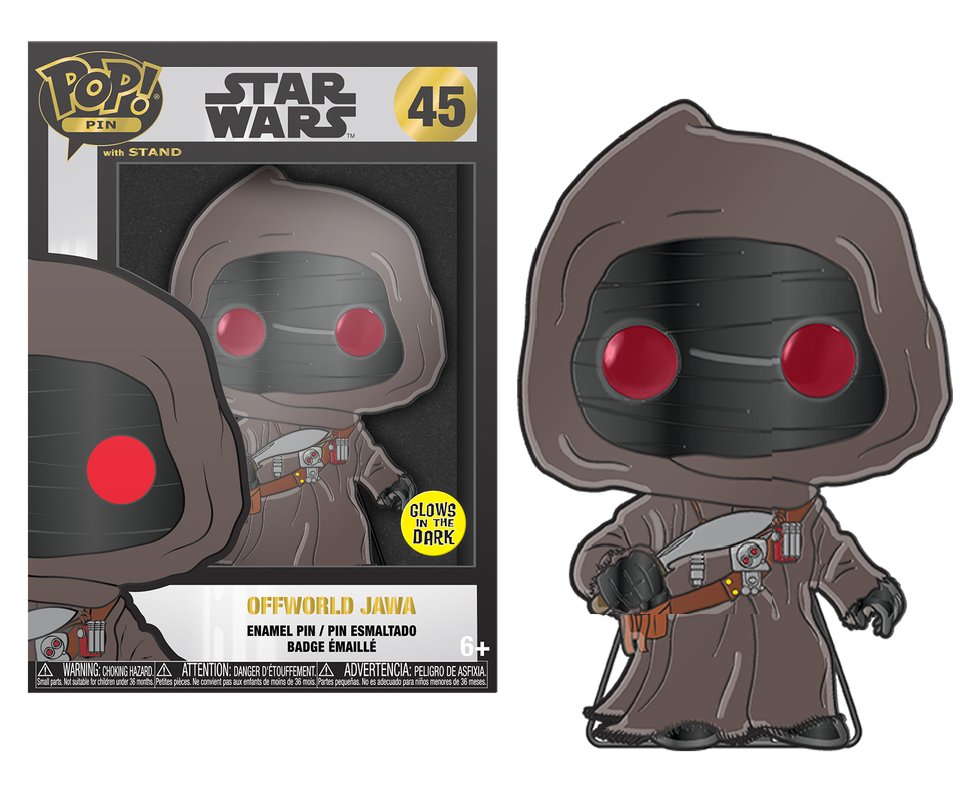 star wars - pop large enamel pin n° 45 - offworld jawa