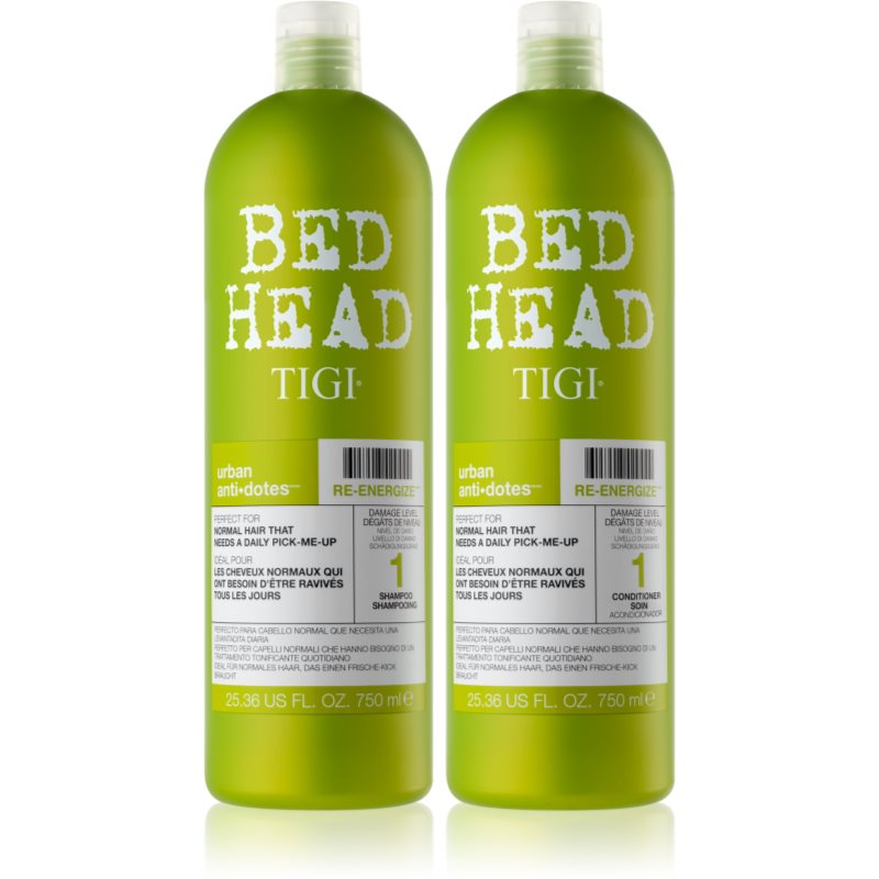 TIGI Bed Head Urban Antidotes Re-energize wygodne opakowanie (do włosów normalnych) dla kobiet