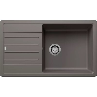Zlewozmywak granitowy BLANCO Legra XL 6 S Silgranit Wulkaniczny szary 527274