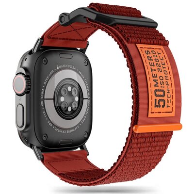 Pasek TECH-PROTECT Scout do Apple Watch 4/5/6/7/8/9/SE/Ultra 1/2 (42/44/45/49mm) Pomarańczowy