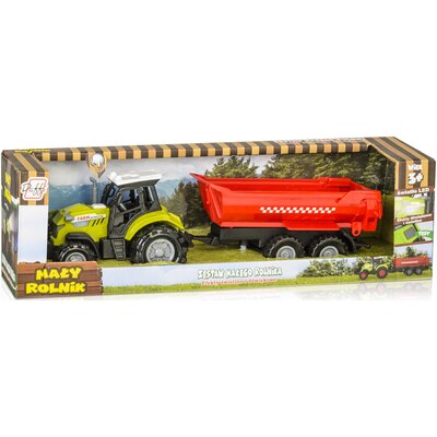 Traktor z przyczepą wywrotką - Daffi