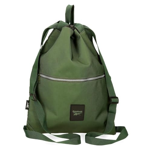 Reebok Arlie Plecak Torba na zamek Zielony 35x46 cms 16,1L Poliester, Zielony, Talla única, Plecak z zamkiem błyskawicznym