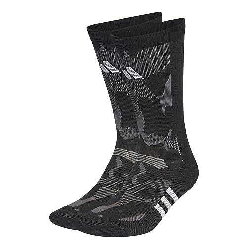 adidas Skarpety treningowe z grafiką kamuflażową, Czarny/Szary Sześć/Biały, X-Small