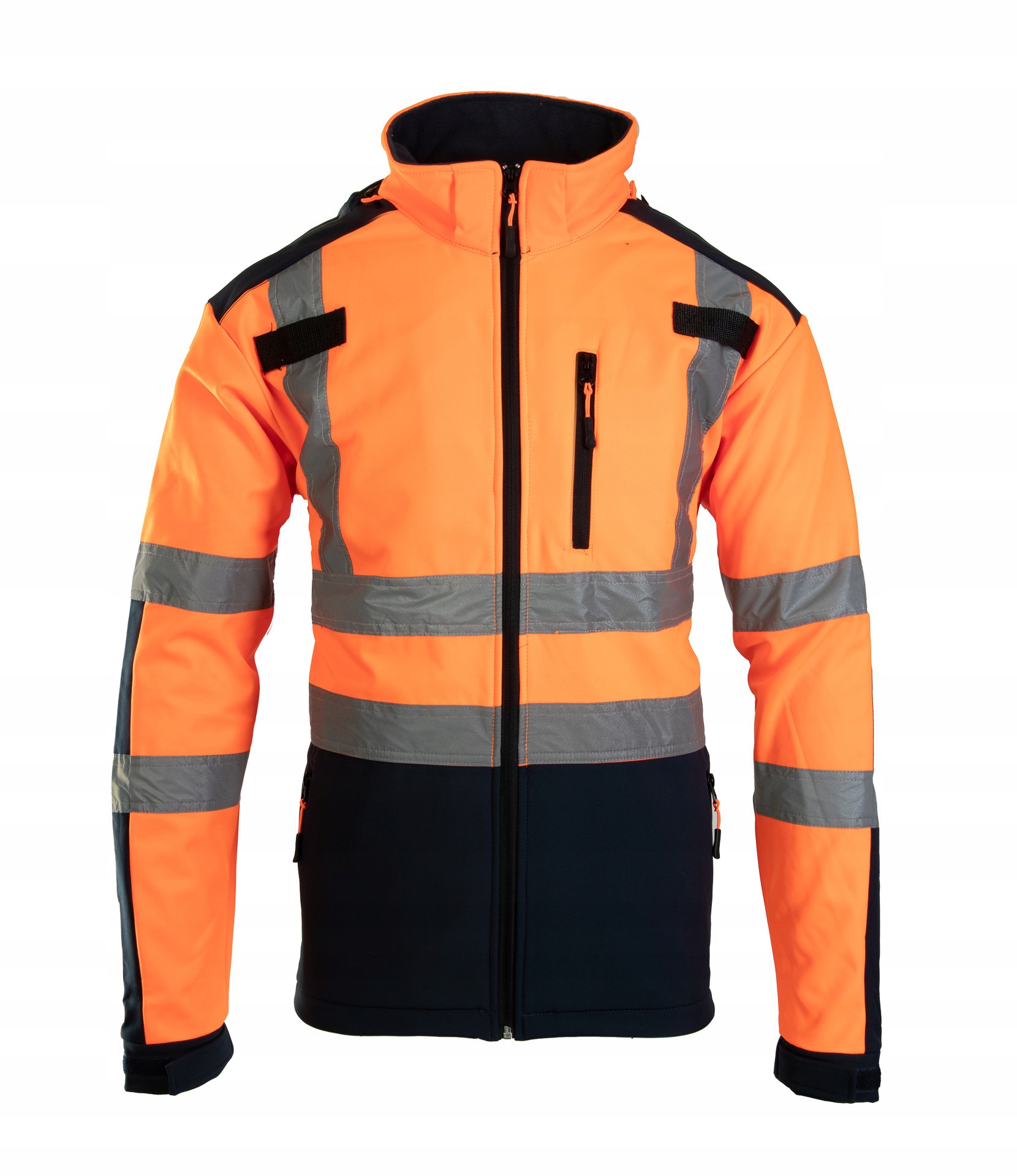 Robocza Kurtka Softshell Odblaskowa XL Pomarańczow