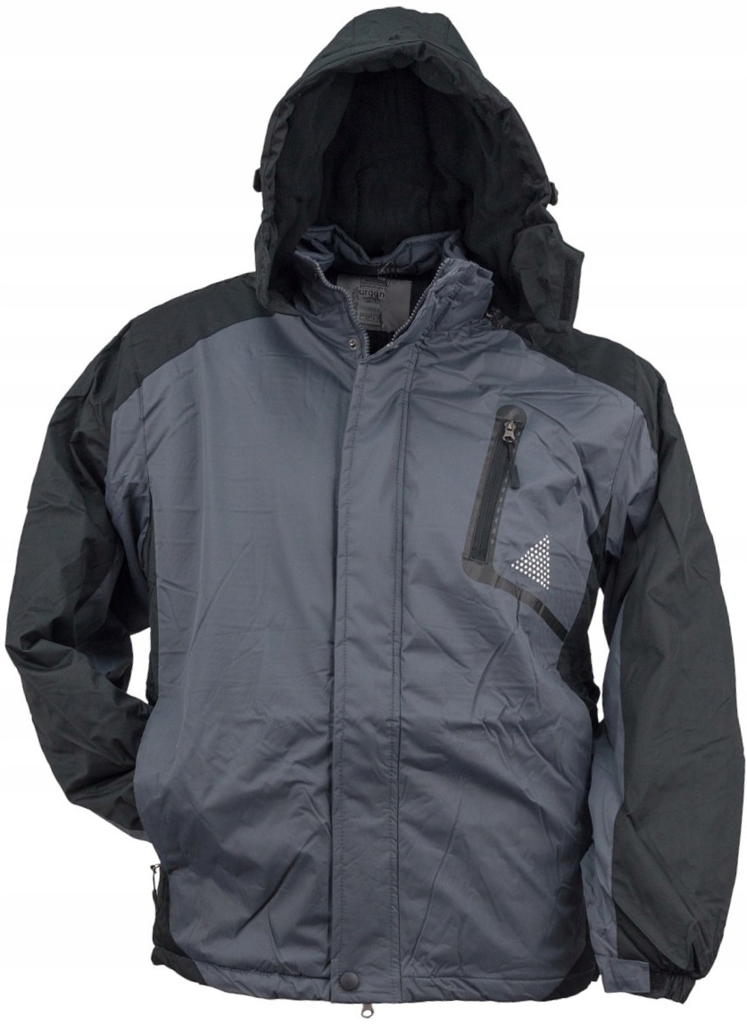 Uniwersalna kurtka męska Zimowa Ocieplana robocza z Kapturem r. XXL