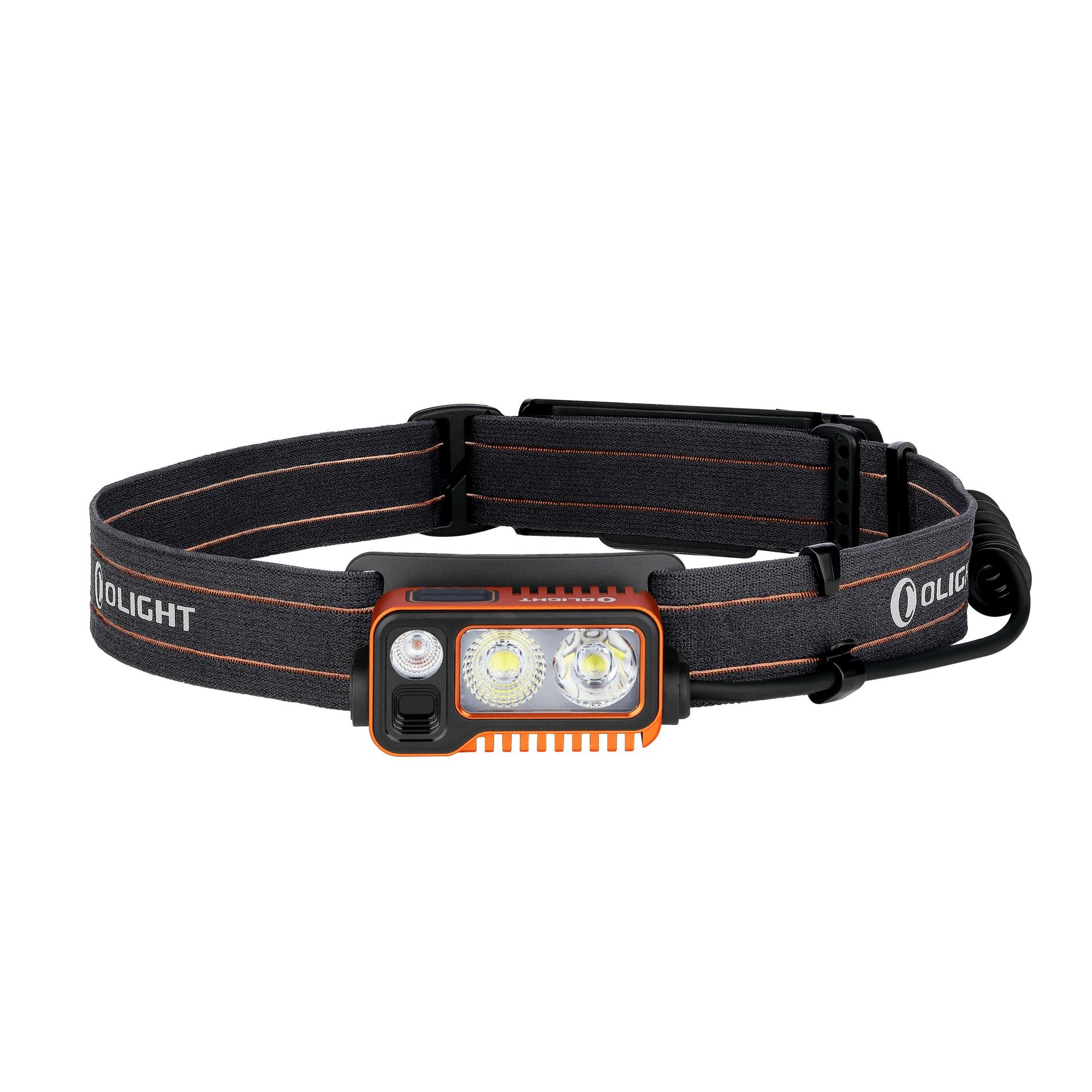 Latarka czołowa czołówka Olight Array 2 Pro Orange 1500 lumenów