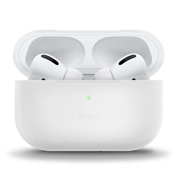 Elago AirPods Silicone Case etui do AirPods Pro (białe)