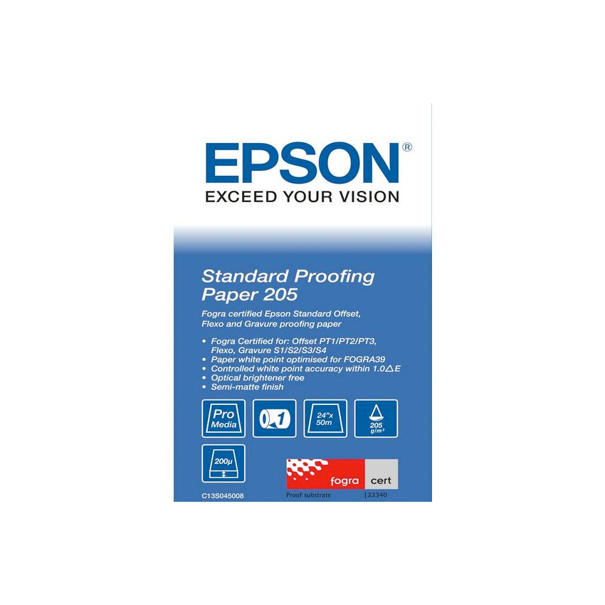 Фото - Папір Epson Standard Proofing Papier 17in x 30,5m,205g/m 