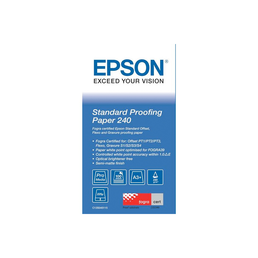 Фото - Папір Epson Standard Proofing Papier A3+ 100 Arkuszy 