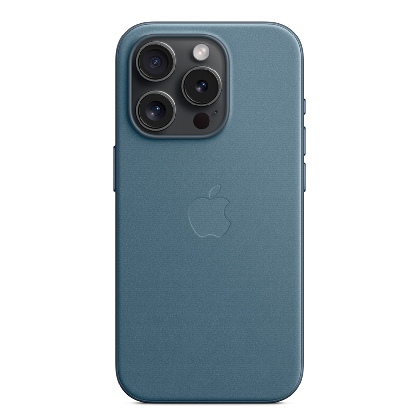 Apple FineWoven etui z MagSafe do iPhone 15 Pro (głębia oceanu)