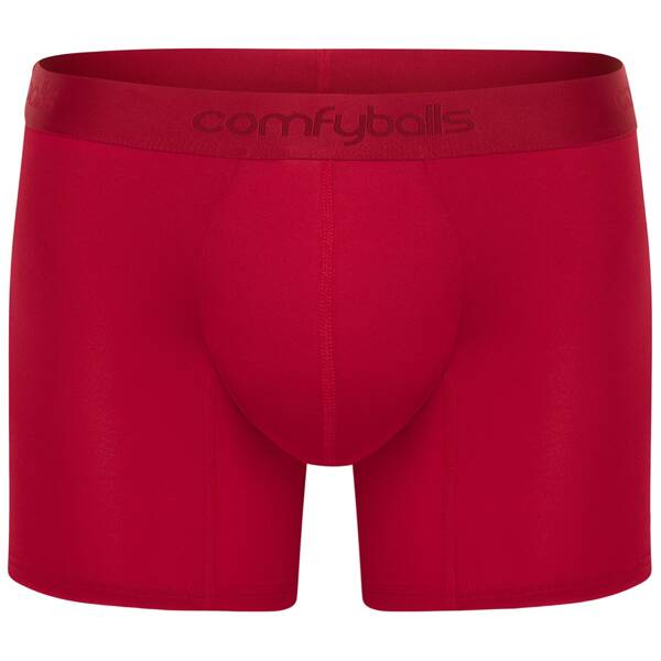 COMFYBALLS Bokserki do biegania LONG PERFORMANCE rust red