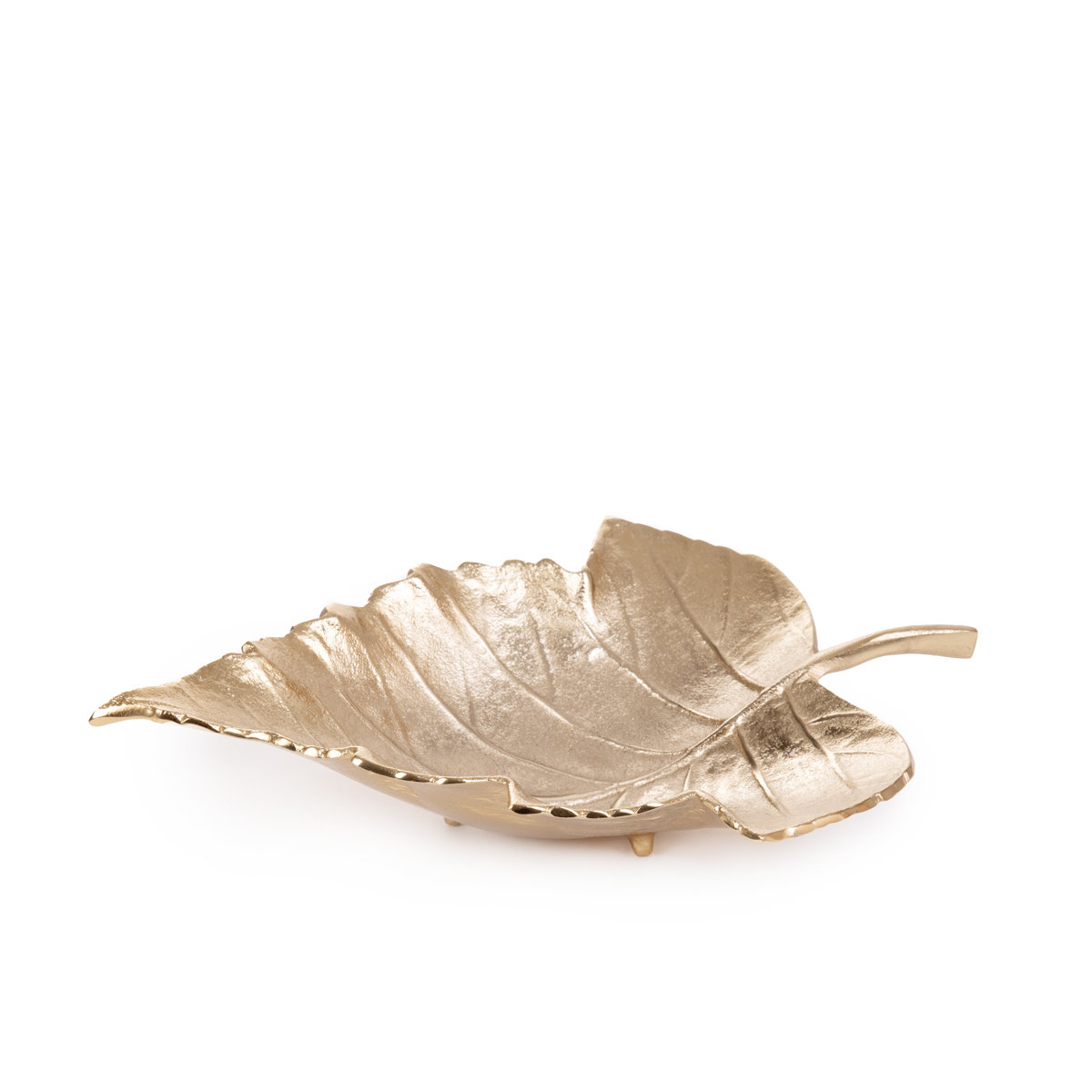 Misa dekoracyjna GIRONA liść 34x25x7 cm HOMLA