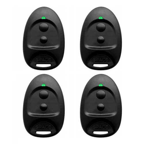 Came Pilot 2-kanałowy SPACE SP2, zmiennokodowy 433,92MHz (zielona dioda) ( 4 szt. )