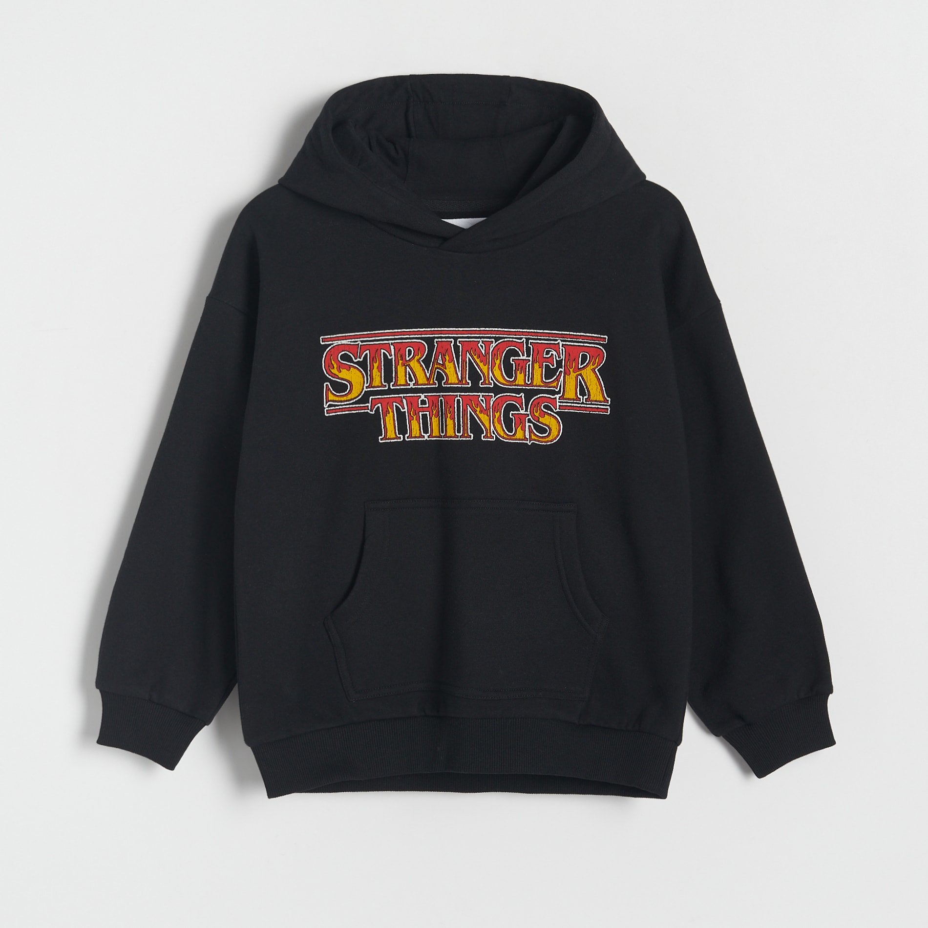 Reserved - Bluza oversize Stranger Things - Czarny