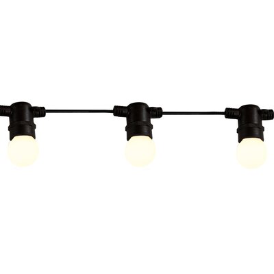 Polux Girlanda ogrodowa ciepła barwa światła 6W LED 6,2 metra +10 żarówek mlecznych 310330 SANICO 310330