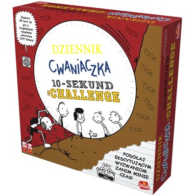 Goliath Dzienniki Cwaniaczka 10-sekund #Challenge