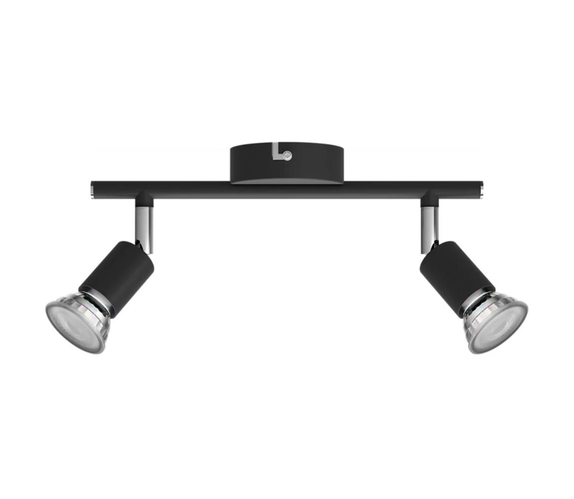 Philips - Oświetlenie punktowe LIMBALI 2xGU10/50W/230V czarne