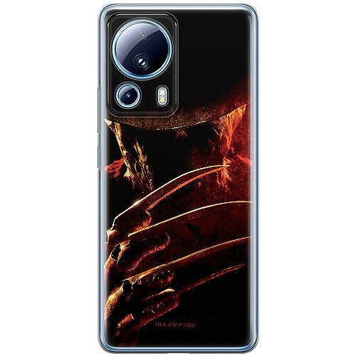 ERT GROUP etui na telefon Xiaomi 13 LITE/CIVI 2, case oryginalny i oficjalnie licencjonowany przez Horror, wzór Nightmare of Elm Street 005, optymalnie dopasowane, plecki z TPU