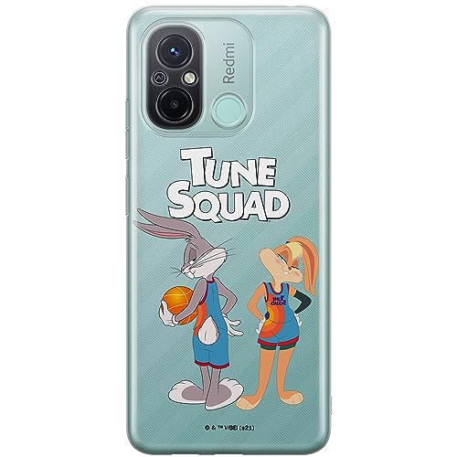 ERT GROUP etui na telefon Xiaomi REDMI 12C/ REDMI 11A, case oryginalny i oficjalnie licencjonowany przez Looney Tunes, wzór Space Jam 022, optymalnie dopasowane, plecki z TPU częściowo przeźroczyste