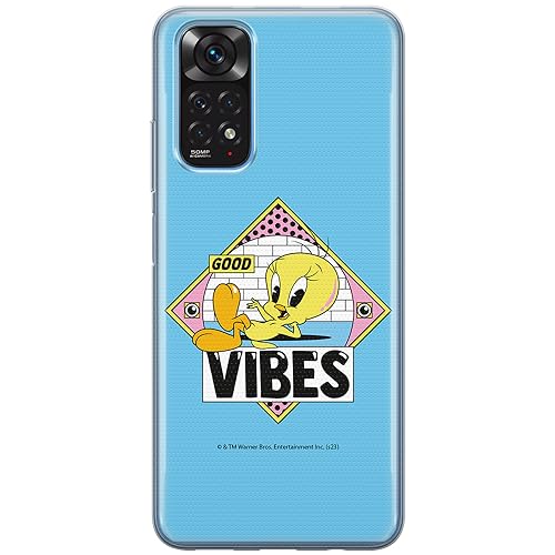 ERT GROUP etui na telefon Xiaomi REDMI NOTE 11T/ 11S 5G/ POCO M4 PRO 5G, case oryginalny i oficjalnie licencjonowany przez Looney Tunes, wzór Tweety 013, optymalnie dopasowane, plecki z TPU