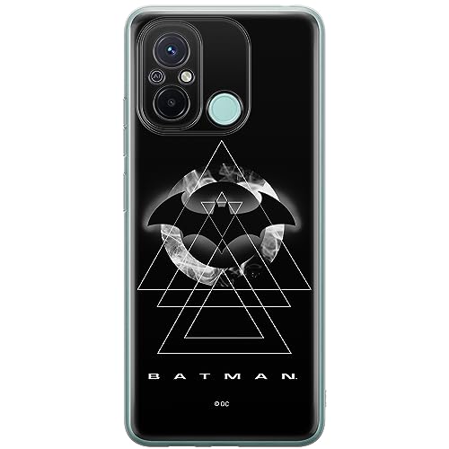 ERT GROUP etui na telefon Xiaomi REDMI 12C/ REDMI 11A, case oryginalny i oficjalnie licencjonowany przez DC, wzór Batman 009, optymalnie dopasowane, plecki z TPU