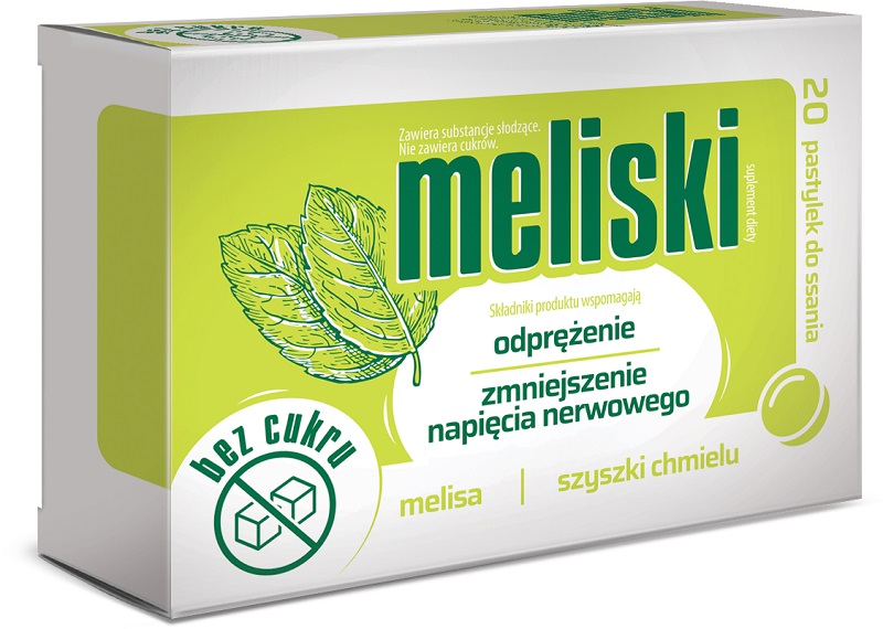 Meliski x 20 pastylek do ssania