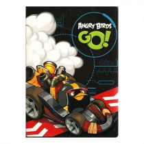 Zeszyt z marginesem A5 Angry Birds kratka 60 kartek