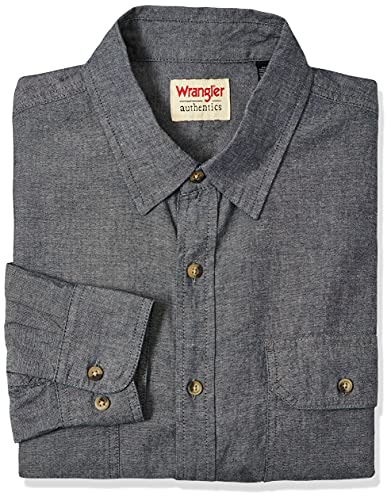 Wrangler Authentics Męska koszula z guzikami